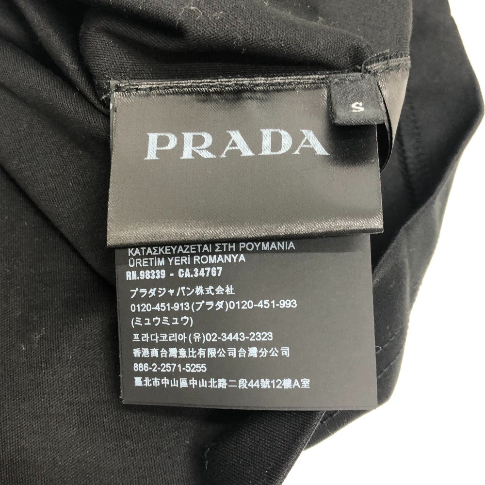 PRADA UJN656 インターロック Tシャツ 半袖T 夏服 アパレル 半袖 半袖Ｔシャツ コットン メンズ - brandshop-reference