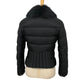 PRADA 29Y510 Triangle logo Short-length apparel outerwear with lamb fur trim. Down jacket Nylon Black Used