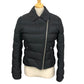 PRADA 29Y510 Triangle logo Short-length apparel outerwear with lamb fur trim. Down jacket Nylon Black Used