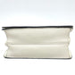 PRADA 1BD159 ロゴ ヴィッテロダイノレザー 2WAY カバン バッグ 斜め掛け フラップ ポシェット ショルダーバッグ レザー レディース ホワイト