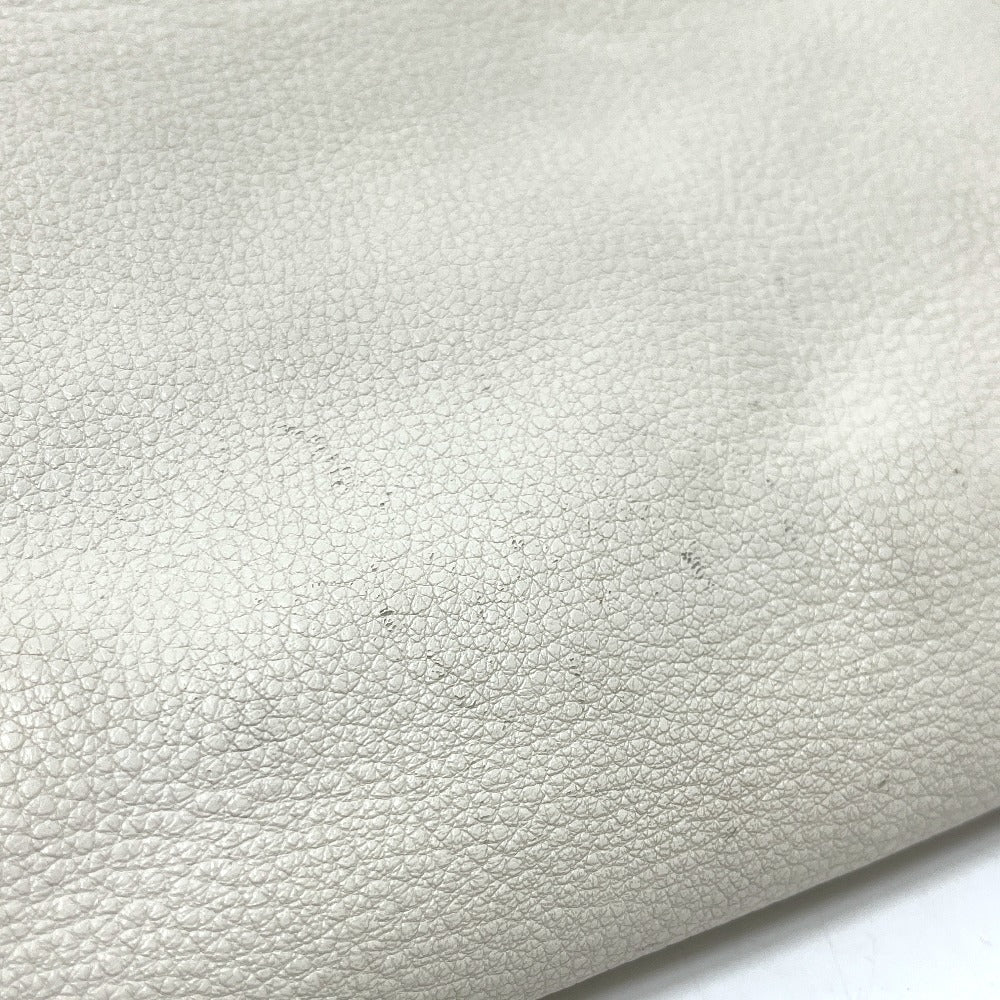 PRADA 1BD159 ロゴ ヴィッテロダイノレザー 2WAY カバン バッグ 斜め掛け フラップ ポシェット ショルダーバッグ レザー レディース ホワイト