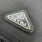 PRADA V147S Triangle Plate 2WAY Bag Shoulder Bag Briefcase Business Bag Nylon Unisex Black