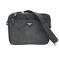 PRADA V147S Triangle Plate 2WAY Bag Shoulder Bag Briefcase Business Bag Nylon Unisex Black