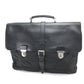 PRADA V122 Business Bag, Handbag, Nylon/Leather, Men's, Black