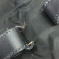 PRADA V122 Business Bag, Handbag, Nylon/Leather, Men's, Black