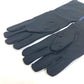 PRADA 2G0980 Tessuto GUANTI Logo Long Gloves, Two-Tone Nylon Canvas, Men's, Black