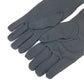 PRADA Logo Long Gloves, Two-Tone Nylon, Women's, Black