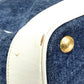 PRADA BN2441 Logo Handbag in Cotton Denim, Blue