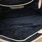 PRADA BN2441 Logo Handbag in Cotton Denim, Blue