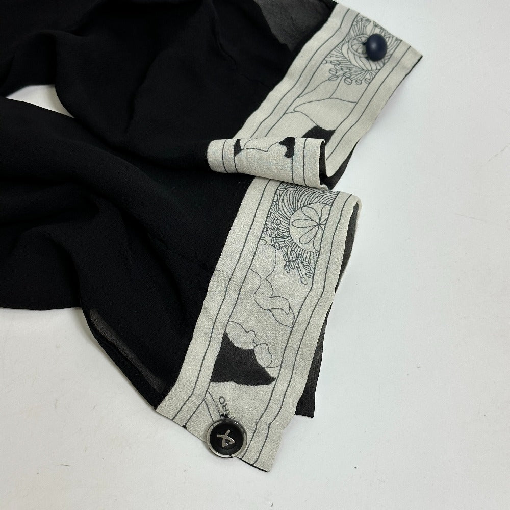 LEONARD トップス アパレル シャツ ボタン 花柄 フラワー アパレル シースルー 長袖シャツ シルク レディース - brandshop-reference