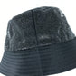 PRADA 1HC137 Logo Studded Bucket Hat, Bob Hat, Nylon, Men's, Black