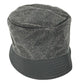 PRADA 1HC137 Logo Studded Bucket Hat, Bob Hat, Nylon, Men's, Black