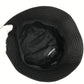 PRADA 1HC137 Logo Studded Bucket Hat, Bob Hat, Nylon, Men's, Black