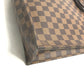 LOUIS VUITTON N51140 Damier Sac Plat Handbag, Vertical Tote Bag, Damier Canvas, Women's, Ebene, Brown
