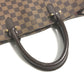 LOUIS VUITTON N51140 Damier Sac Plat Handbag, Vertical Tote Bag, Damier Canvas, Women's, Ebene, Brown