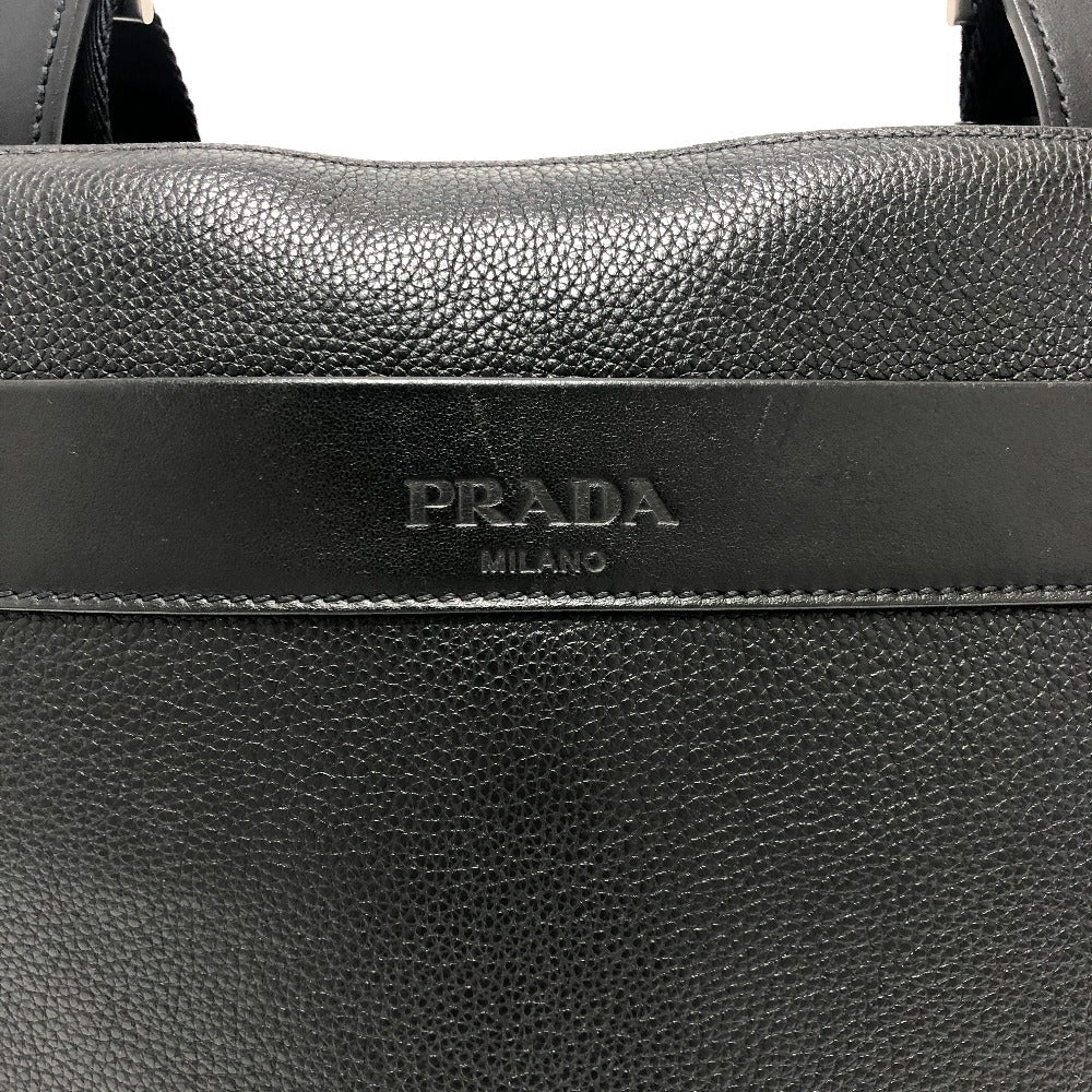 PRADA 2VH013 三角プレート メッセンジャーバック 斜め掛けバック 肩掛けバック バック カバン ショルダーバッグ レザー メンズ - brandshop-reference