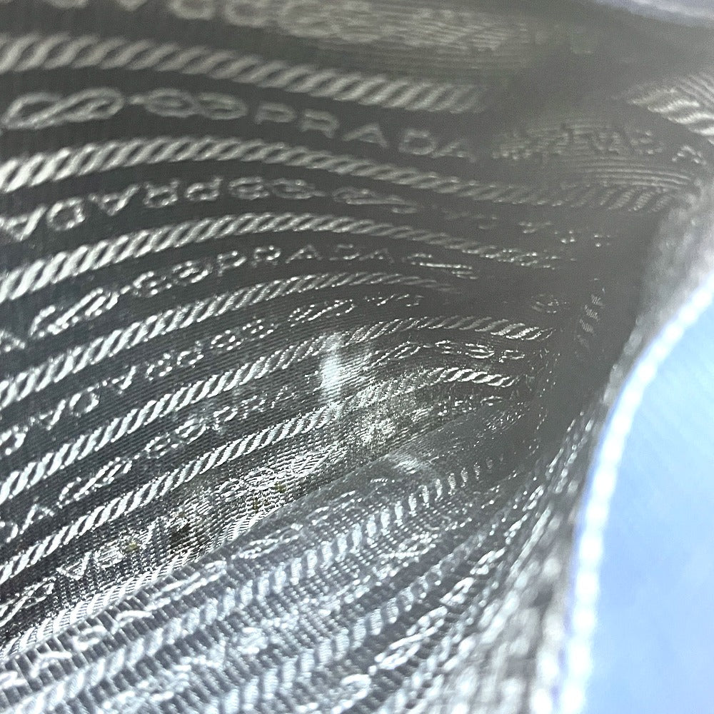 PRADA BN2316 ガレリア カバン 2WAY ショルダーバッグ 斜め掛け 三角ロゴ ハンドバッグ サフィアーノレザー レディース ブルー