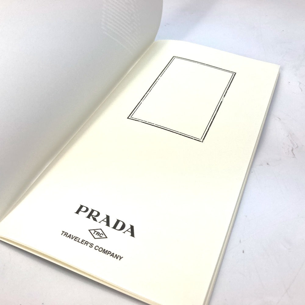 PRADA 2AR090 ノート メモ帳 トラベラーズ ノート6冊セット ステーショナリー ノートブック 紙 メンズ ブラック