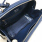PRADA 1BH119 Diagram Bag 2WAY Shoulder Bag Chain Handbag Leather Ladies Blue