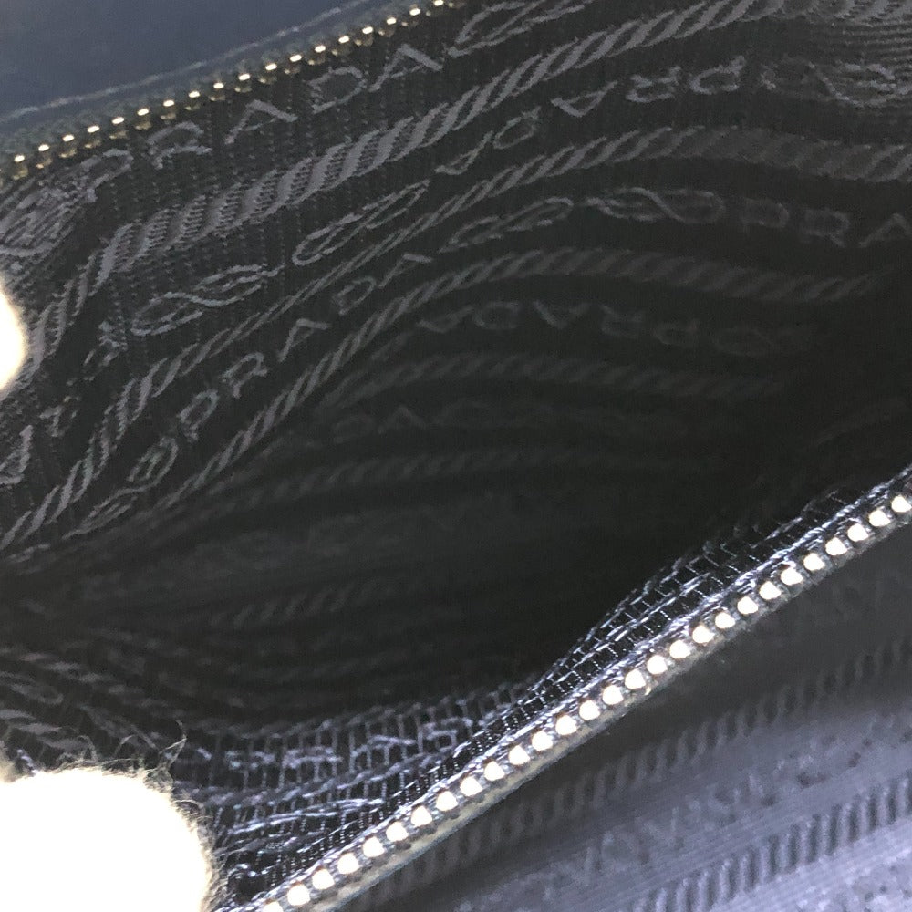 PRADA 1BH119 Diagram Bag 2WAY Shoulder Bag Chain Handbag Leather Ladies Blue