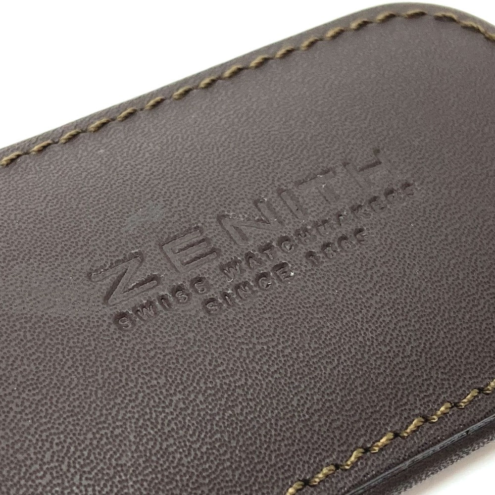 ZENITH ノベルティ 非売品 キーリング バッグチャーム キーホルダー レザー メンズ - brandshop-reference