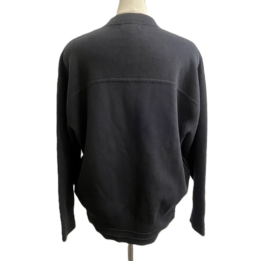 theory 01-3203718 ウォッシャブル ニット ジップアップ アパレル ブルゾン コットン レディース ブラック