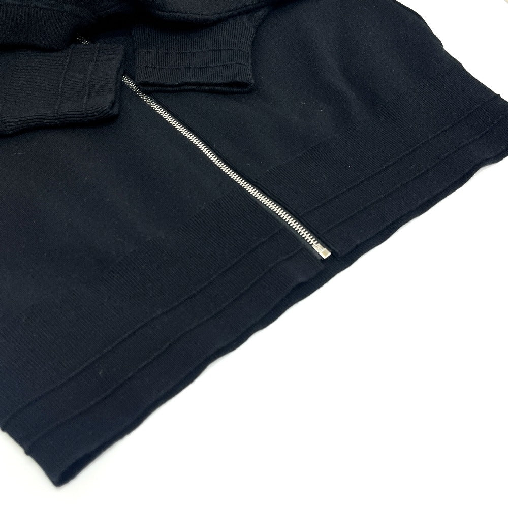 theory 01-3203718 ウォッシャブル ニット ジップアップ アパレル ブルゾン コットン レディース ブラック