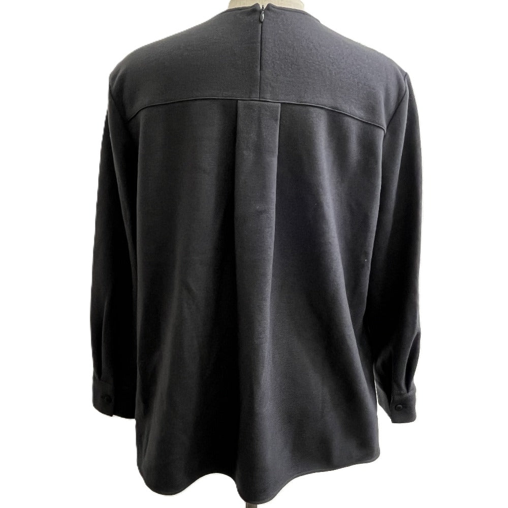 Theory luxe 03-3401012 DAHLIA JERSEY LYNDON アパレル トップス プルオーバー カットソー ウール レディース グレー