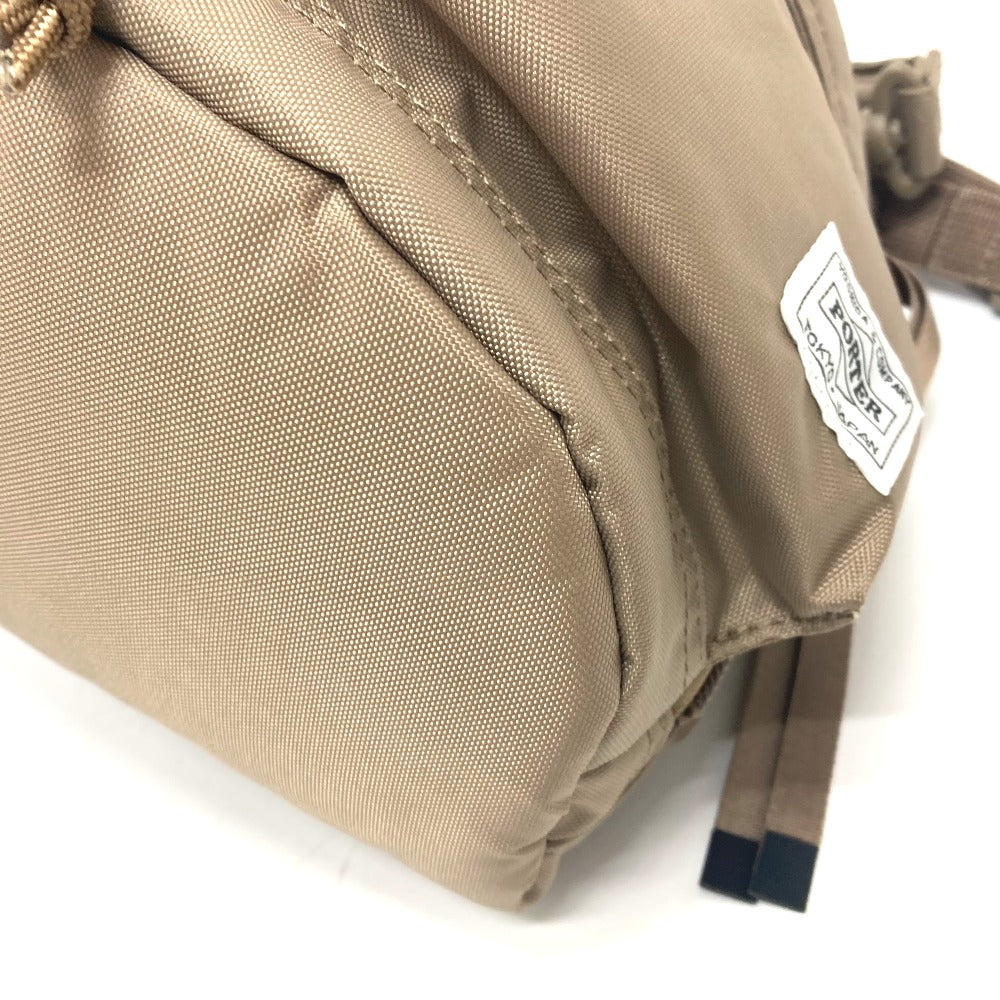 PORTER 19252-1499 PORTER × HYKE 2WAY 巾着 カバン 肩掛け ショルダーバッグ ナイロン レディース ブラウン