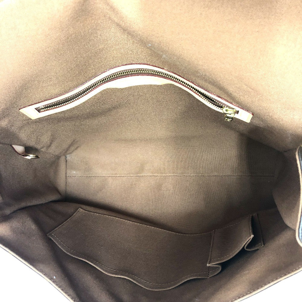 LOUIS VUITTON M45257 Aves Bag Crossbody Messenger Flap Shoulder Bag MonogramCanvas Brown Used