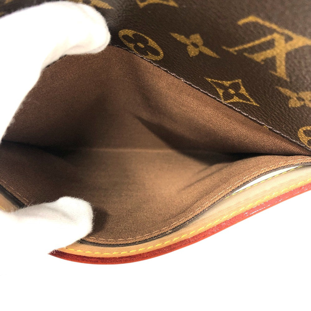 LOUIS VUITTON M45257 Aves Bag Crossbody Messenger Flap Shoulder Bag MonogramCanvas Brown Used