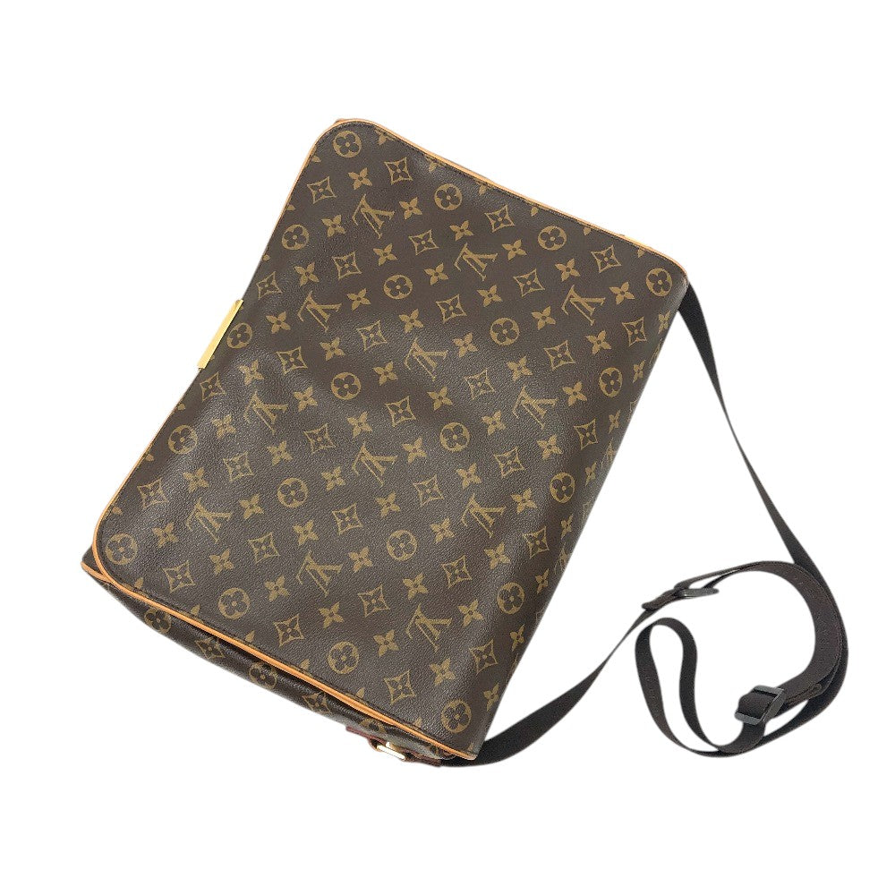 LOUIS VUITTON M45257 Aves Bag Crossbody Messenger Flap Shoulder Bag MonogramCanvas Brown Used