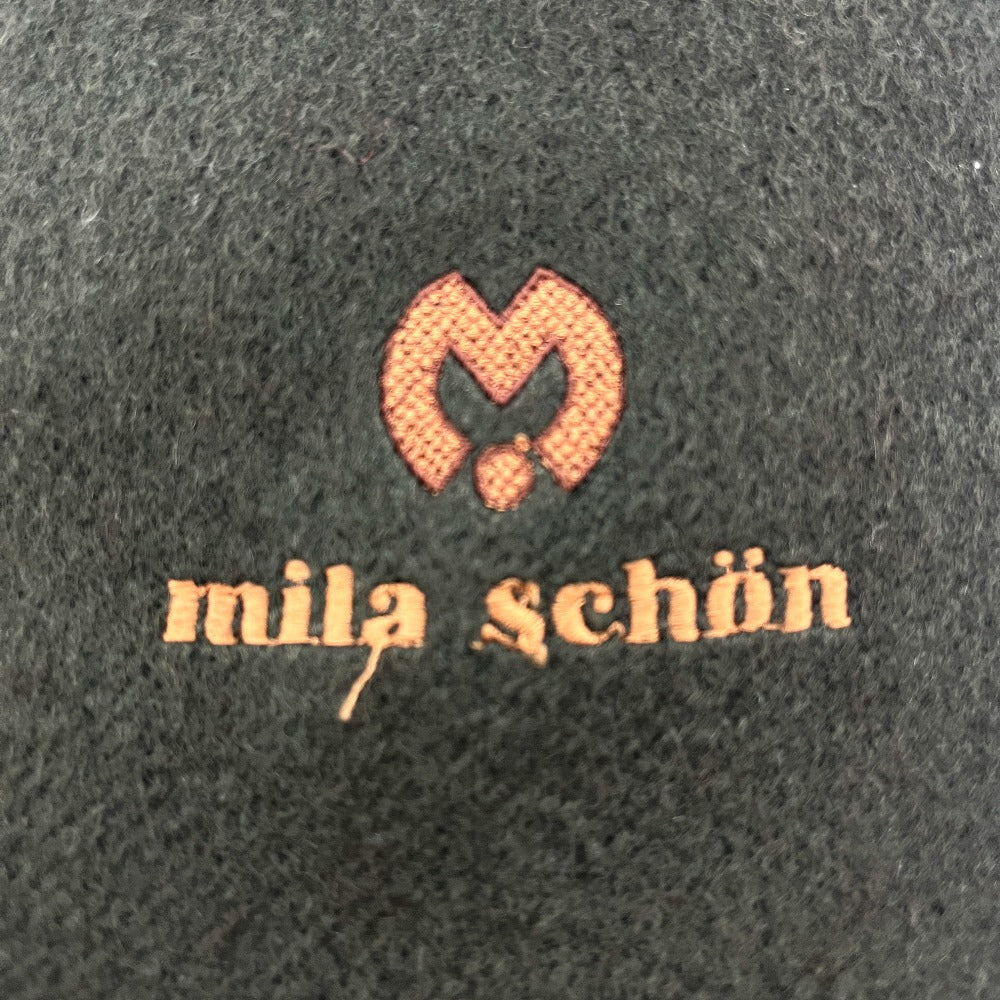 mila schon ロゴ アパレル マフラー 防寒具 ファッション小物 マフラー ウール レディース グリーン