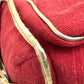 FRANCESCO BIASIA Two-tone color Bag Tote Bag Hand Bag Shoulder Bag Red/Gold Used