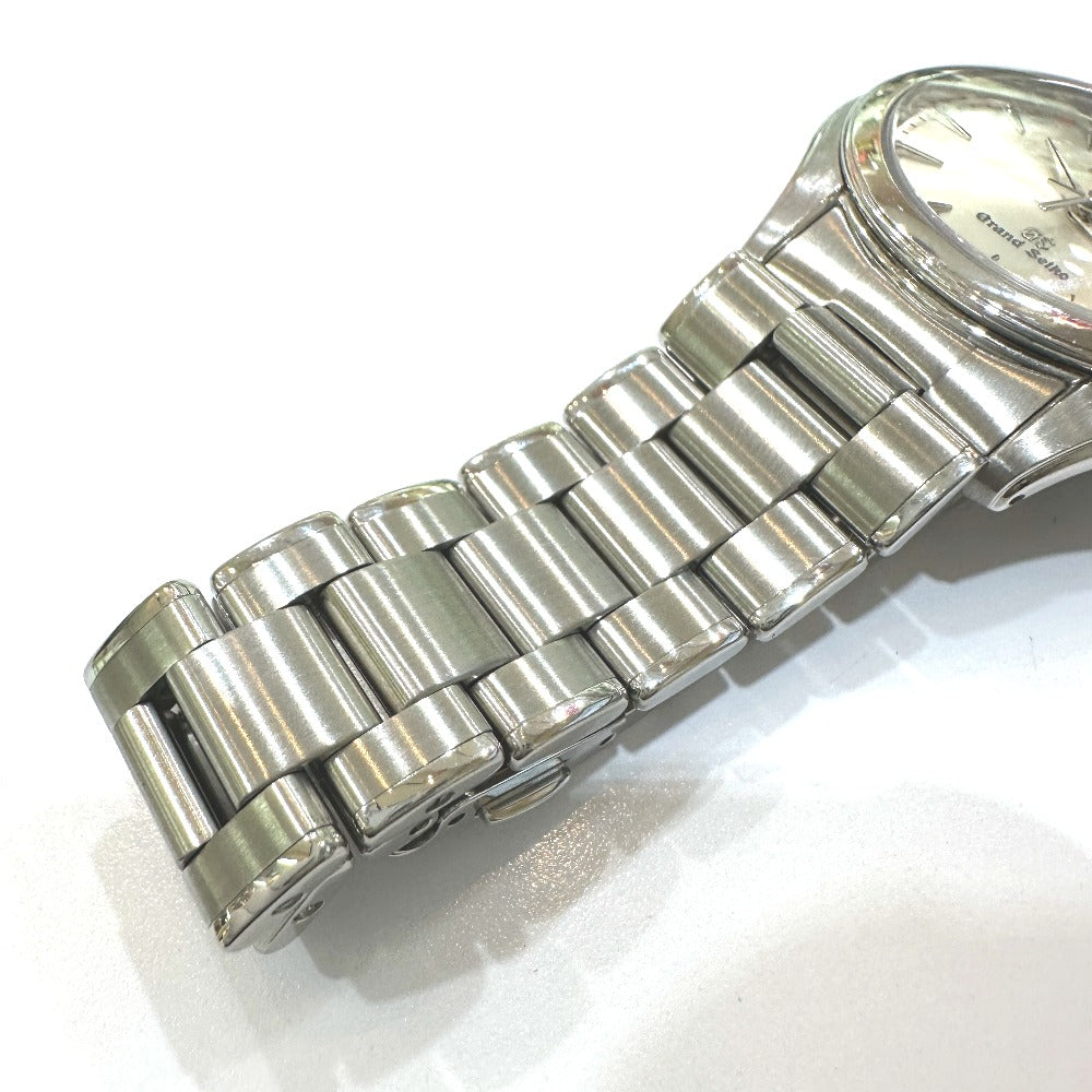 SEIKO 9F62-0A10 グランドセイコー ウォッチ デイト クォーツ 腕時計 SS メンズ シルバー