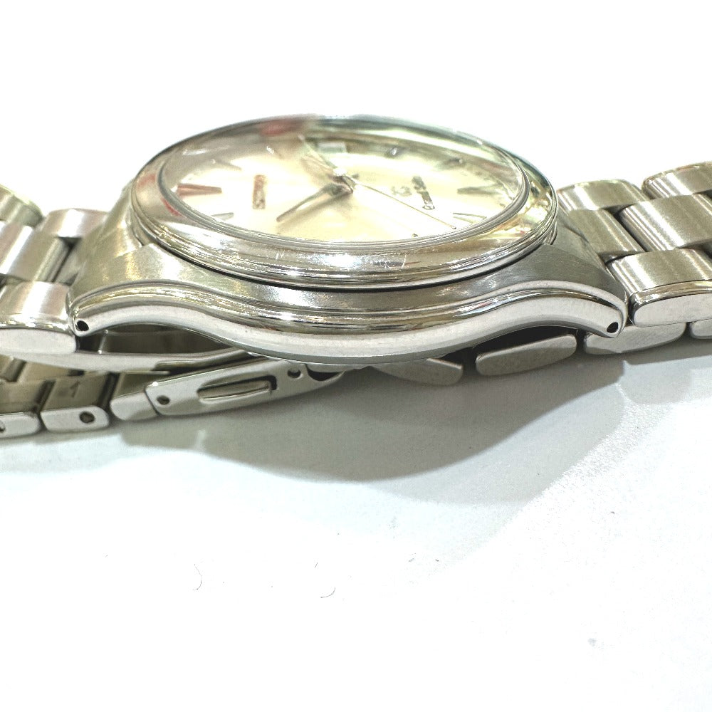 SEIKO 9F62-0A10 グランドセイコー ウォッチ デイト クォーツ 腕時計 SS メンズ シルバー