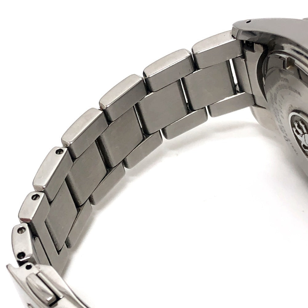 SEIKO 9R65-0BM0 グランドセイコー スピリングドライブ パワーリザーブ デイト 自動巻き 腕時計 SS メンズ シルバー