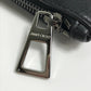 JIMMY CHOO Star Stud DEREK Leather Clutch Bag for Men, White and Black