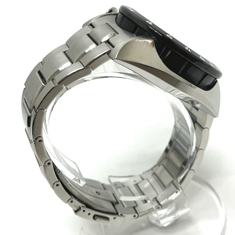 SEIKO SAEA001 5R86-0AL0 ブライツ アナンタ クロノグラフ パワーリザーブ スプリングドライブ 自動巻き 腕時計 SS メンズ シルバー