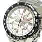 SEIKO SAEA001 5R86-0AL0 ブライツ アナンタ クロノグラフ パワーリザーブ スプリングドライブ 自動巻き 腕時計 SS メンズ シルバー