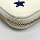 JIMMY CHOO Brand Goods, Accessories, Star Studs, Round Zip Long Wallet, Leather, Women's, Off-White