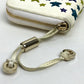 JIMMY CHOO Brand Goods, Accessories, Star Studs, Round Zip Long Wallet, Leather, Women's, Off-White
