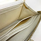 JIMMY CHOO Brand Goods, Accessories, Star Studs, Round Zip Long Wallet, Leather, Women's, Off-White