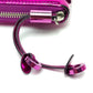 JIMMY CHOO 163FILIPA.CIM スタースタッズ フィリパ 財布 ラウンドファスナー長財布 長財布 パテントレザー ユニセックス メタリックパープル