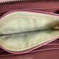JIMMY CHOO Star Studs Round Zip Long Wallet, Lamb Leather, Women's, Rose Pink