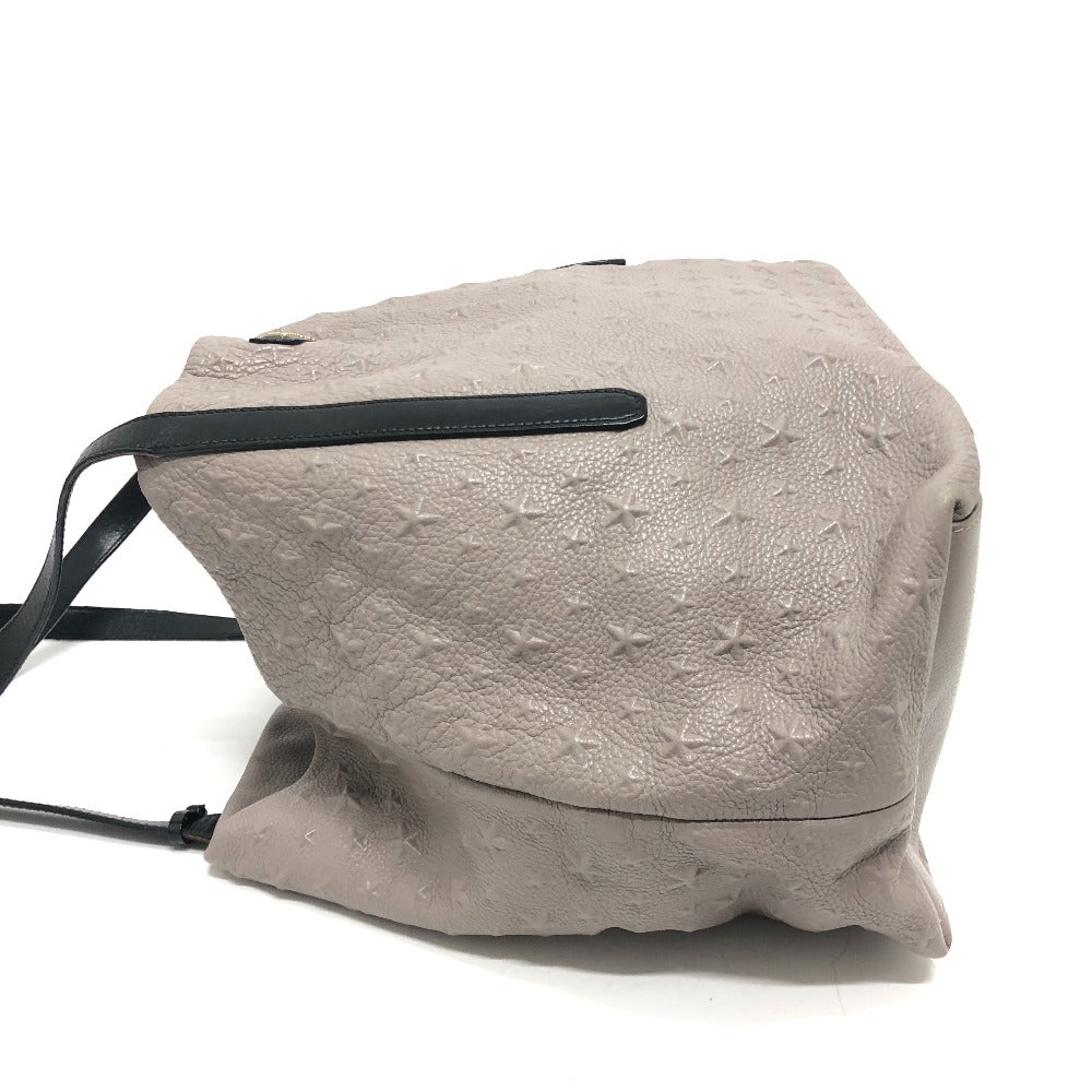 JIMMY CHOO スター エンボス トートバック カバン バック トートバッグ レザー レディース グレー - brandshop-reference