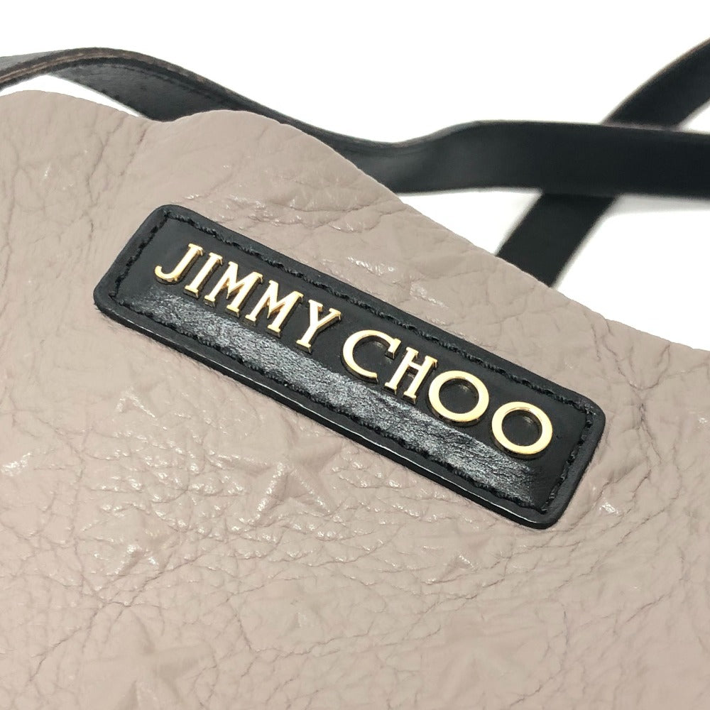 JIMMY CHOO スター エンボス トートバック カバン バック トートバッグ レザー レディース グレー - brandshop-reference
