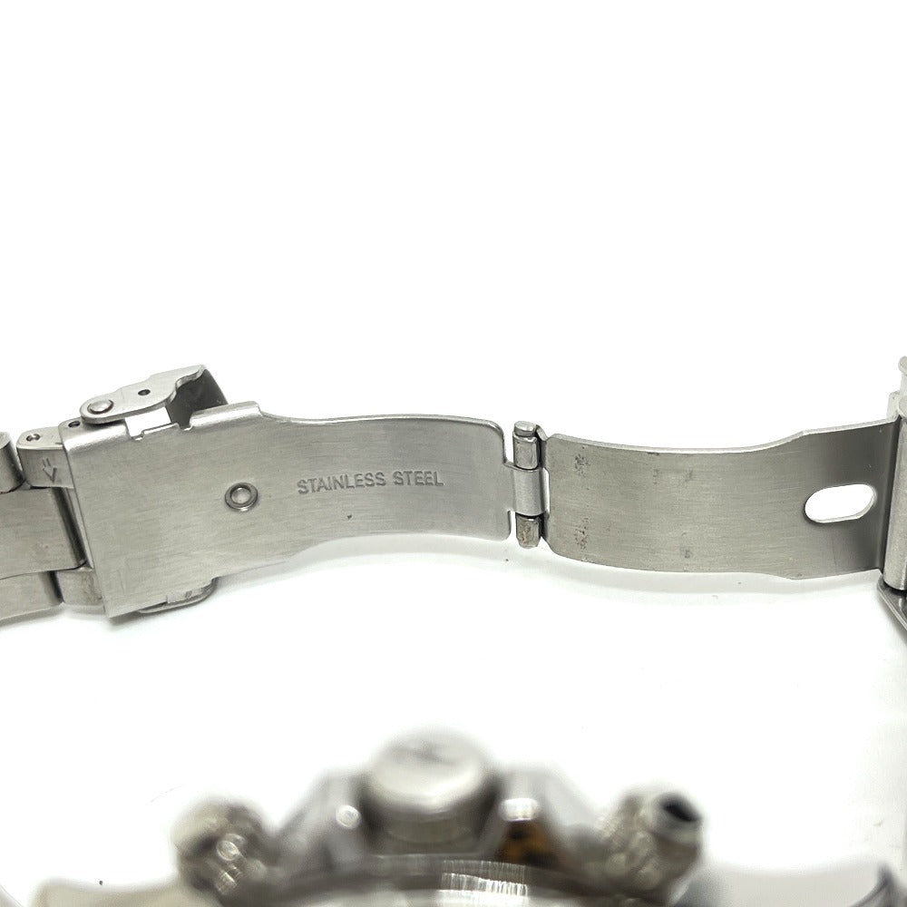 TECHNOS T9349TB クロノグラフ ソーラー発電 腕時計 SS メンズ シルバー