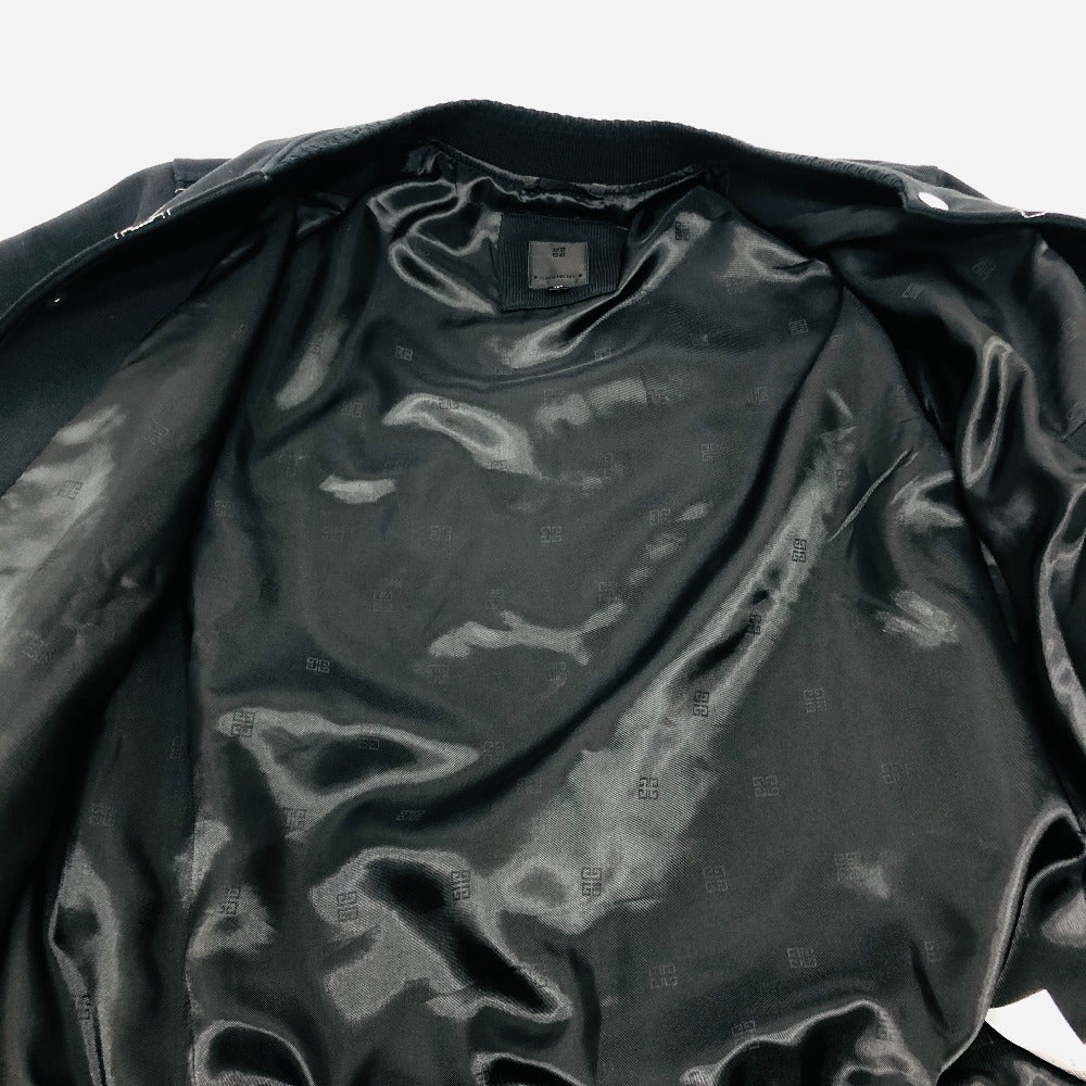 GIVENCHY H30106 マルチロゴ ジャケット ボーイ アパレル アウター ジャケット コットン レディース ブラック