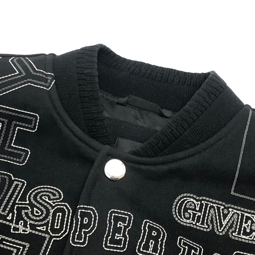 GIVENCHY H30106 マルチロゴ ジャケット ボーイ アパレル アウター ジャケット コットン レディース ブラック